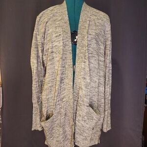 3/$20 Sonoma Heather Gray Knit Cardigan Sweater